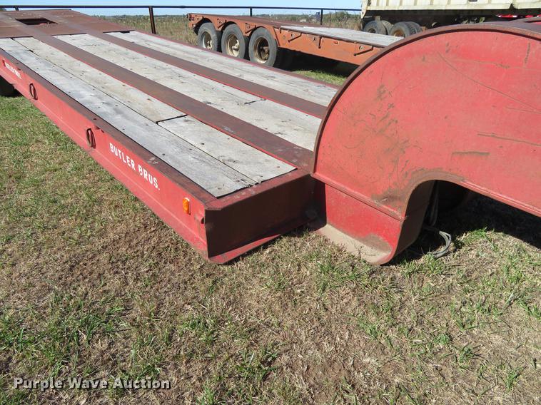 image for item DF9819 1985 Shop Built equipment trailer