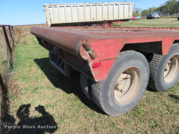 image for item DF9819 1985 Shop Built equipment trailer