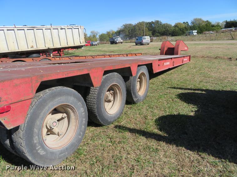 image for item DF9819 1985 Shop Built equipment trailer
