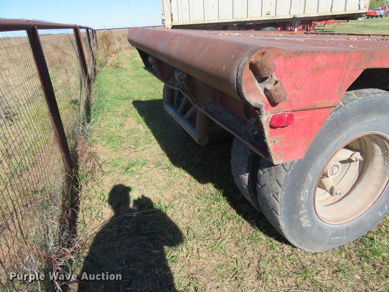 image for item DF9819 1985 Shop Built equipment trailer