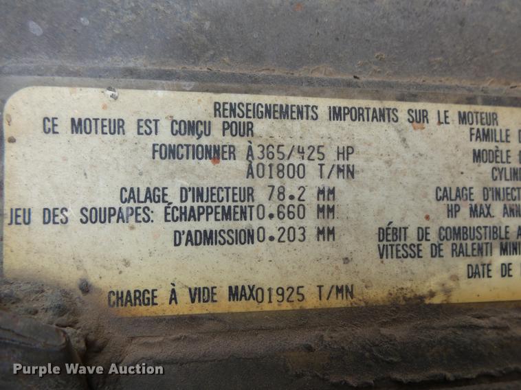 image for item DS9602 1993 Ford L9000 dump truck