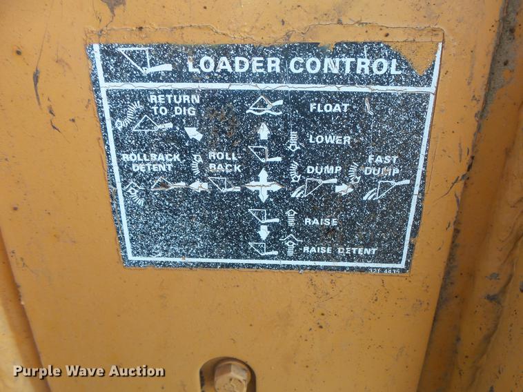 image for item DS9603 Case 1455B track loader