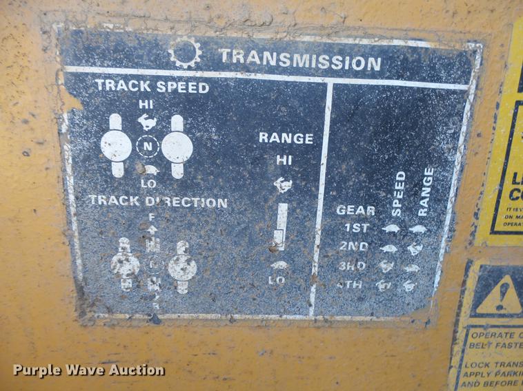 image for item DS9603 Case 1455B track loader