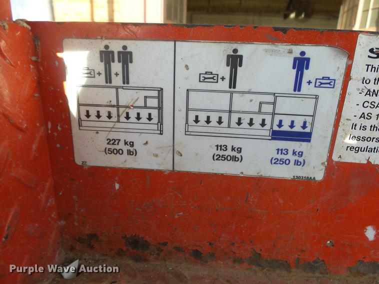 image for item DS9609 Skyjack SJIII 3219 scissor lift