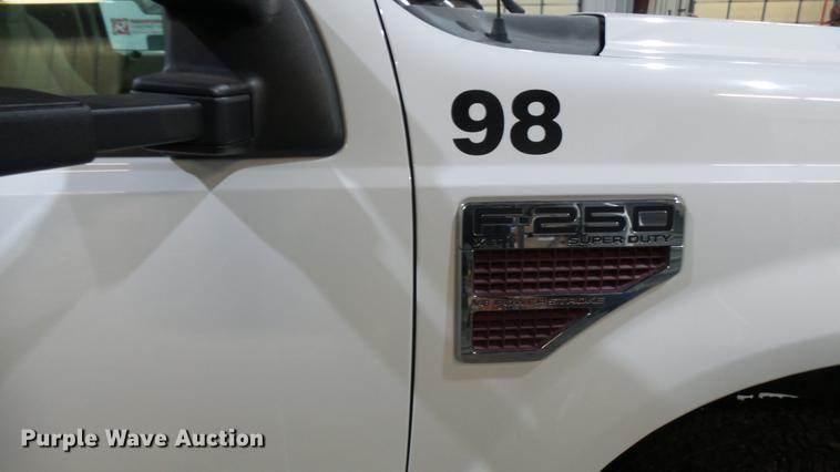 image for item DX9338 2008 Ford F250 Super Duty SuperCab pickup truck