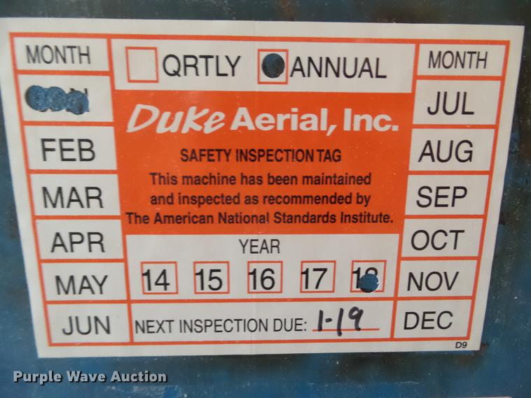 image for item DZ9182 2009 Genie GR20 vertical lift