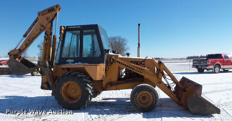 image for item EA9678 1976 Case 580C backhoe