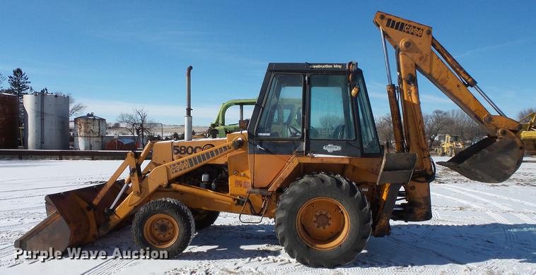 image for item EA9678 1976 Case 580C backhoe