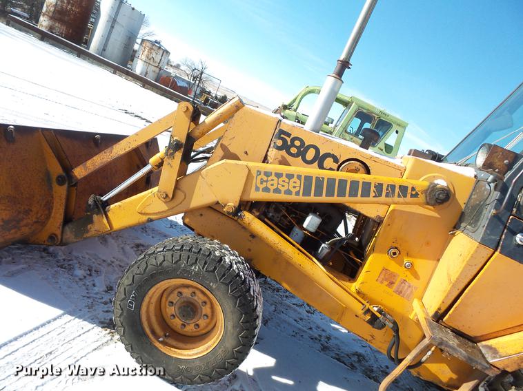 image for item EA9678 1976 Case 580C backhoe