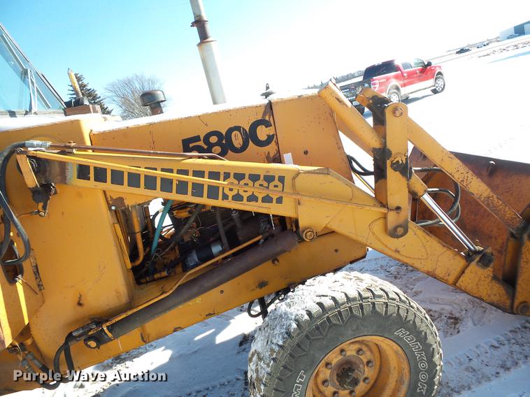 image for item EA9678 1976 Case 580C backhoe