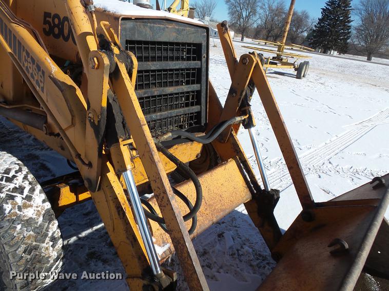 image for item EA9678 1976 Case 580C backhoe