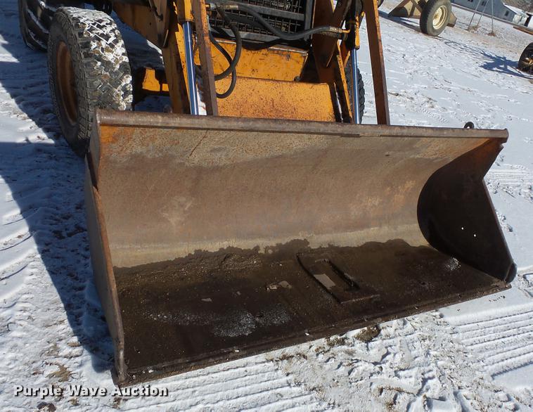 image for item EA9678 1976 Case 580C backhoe