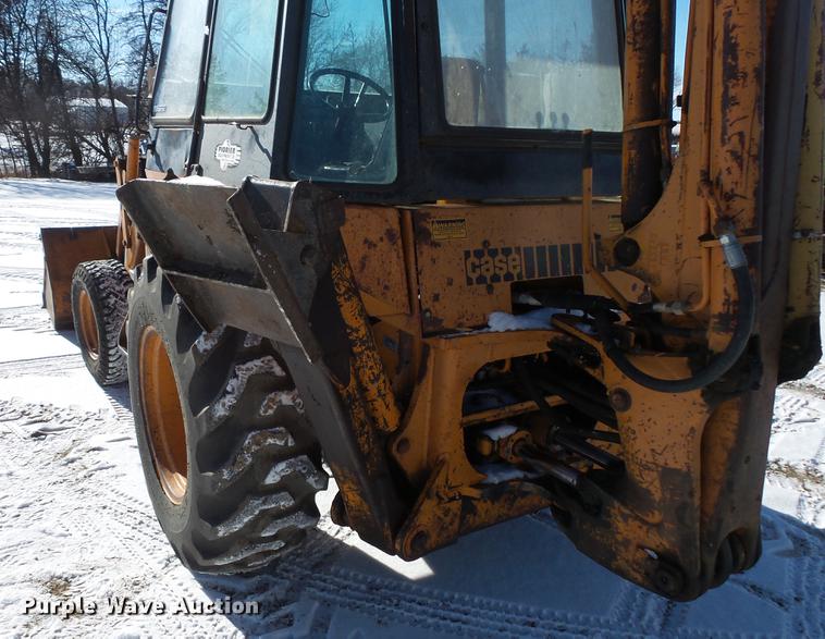 image for item EA9678 1976 Case 580C backhoe
