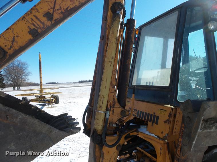 image for item EA9678 1976 Case 580C backhoe