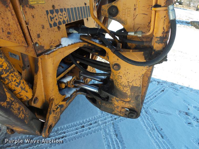 image for item EA9678 1976 Case 580C backhoe