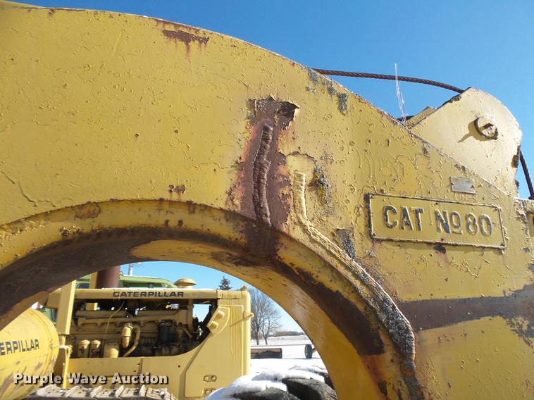 image for item EA9680 Caterpillar 80 scraper