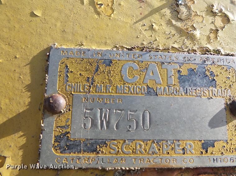 image for item EA9680 Caterpillar 80 scraper