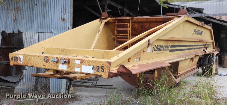 image for item ED9724 1996 Load King 2060 bottom dump trailer