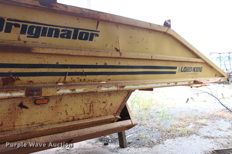 image for item ED9724 1996 Load King 2060 bottom dump trailer