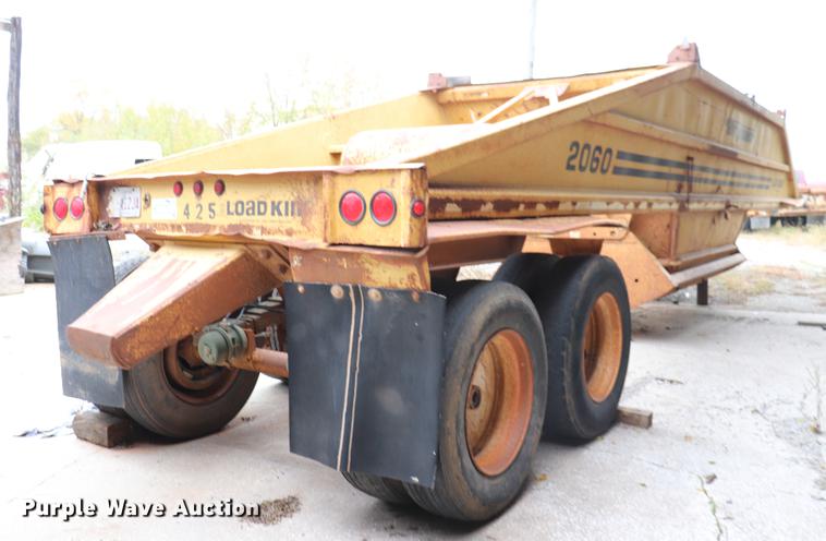 image for item ED9724 1996 Load King 2060 bottom dump trailer