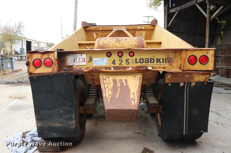 image for item ED9724 1996 Load King 2060 bottom dump trailer