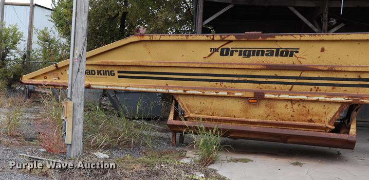 image for item ED9724 1996 Load King 2060 bottom dump trailer