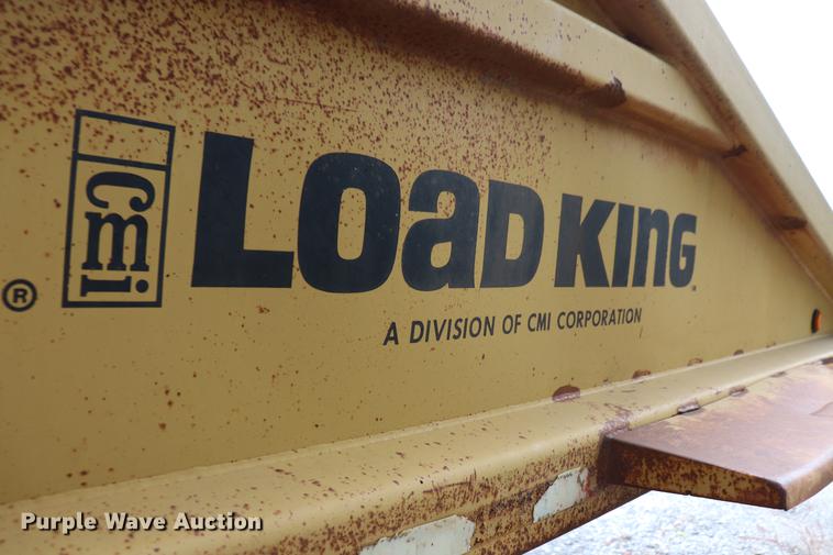 image for item ED9724 1996 Load King 2060 bottom dump trailer