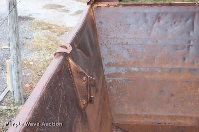 image for item ED9724 1996 Load King 2060 bottom dump trailer