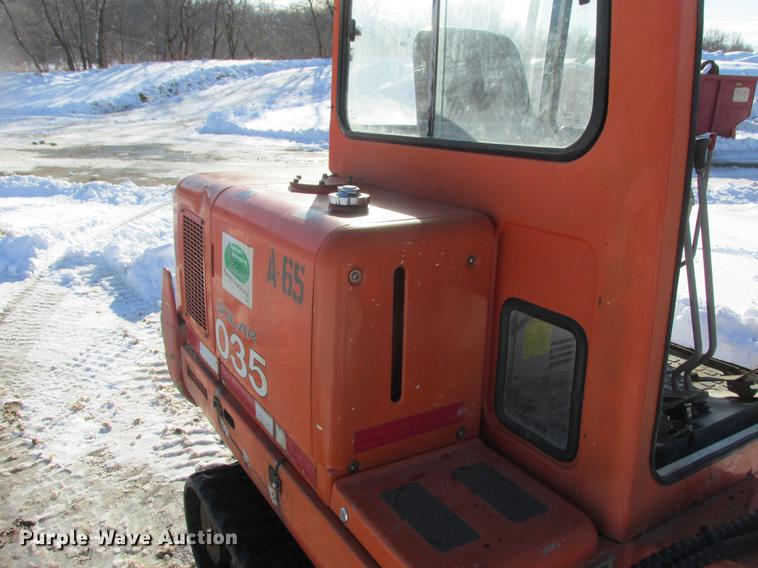 image for item K6061 2000 Daewoo Solar 035 mini excavator