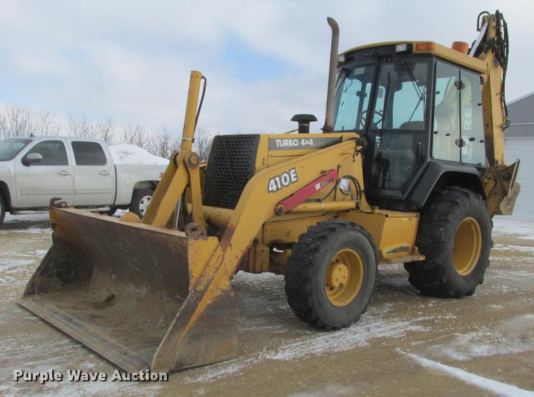 image for item K6062 1999 John Deere 410E backhoe