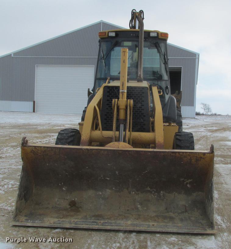 image for item K6062 1999 John Deere 410E backhoe