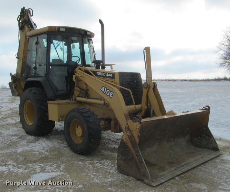 image for item K6062 1999 John Deere 410E backhoe