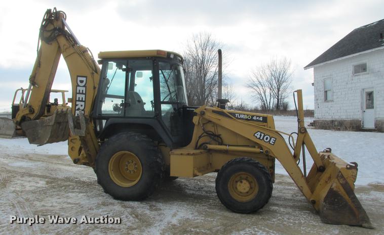 image for item K6062 1999 John Deere 410E backhoe