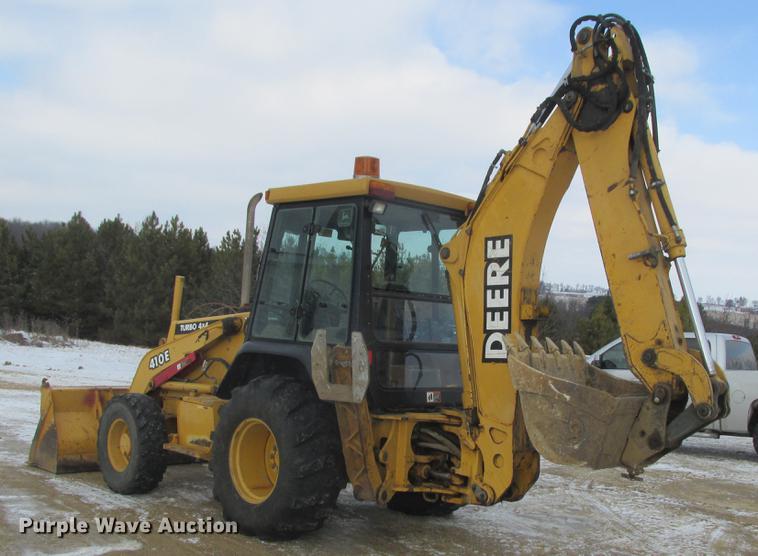 image for item K6062 1999 John Deere 410E backhoe