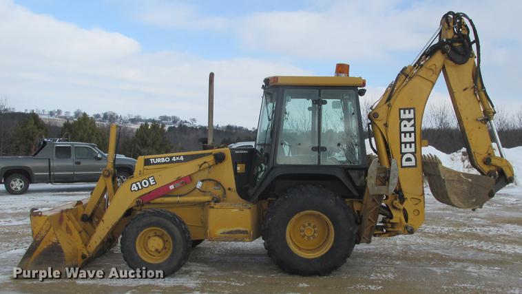 image for item K6062 1999 John Deere 410E backhoe