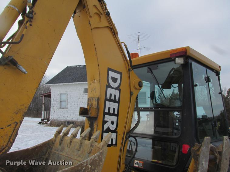 image for item K6062 1999 John Deere 410E backhoe