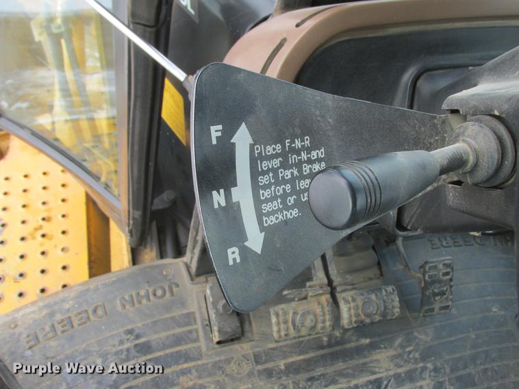 image for item K6062 1999 John Deere 410E backhoe