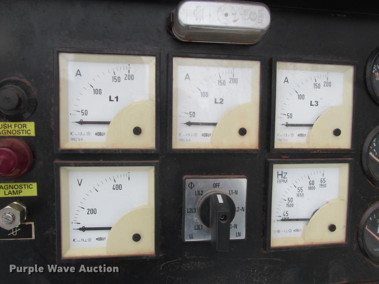 image for item K6067 Atlas Copco QAS78JD generator