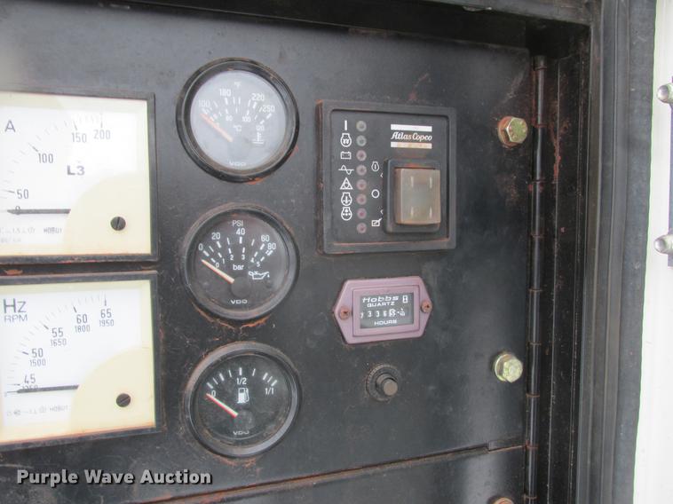 image for item K6067 Atlas Copco QAS78JD generator