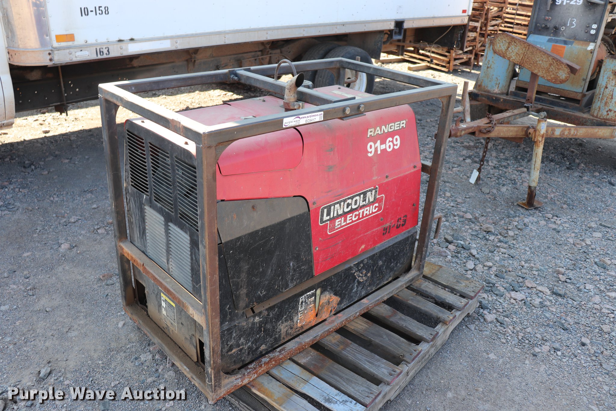 Lincoln 225 Ranger welder in Muskogee, OK Item EC9417 sold Purple Wave