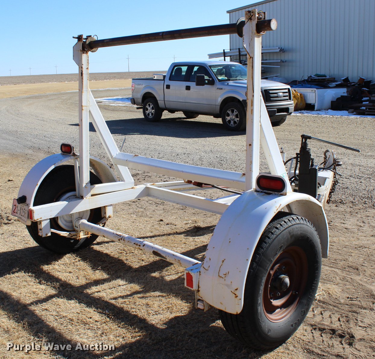 2001 Kiefer Industrial reel trailer in Kensington, KS Item EH9659