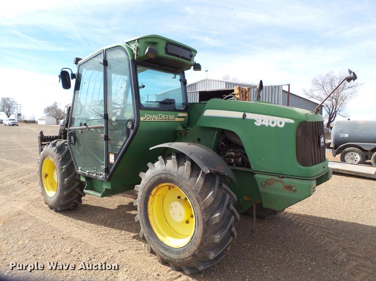 image for item BJ9784 2001 John Deere 3400 telehandler