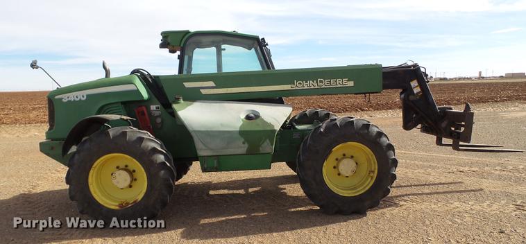 image for item BJ9784 2001 John Deere 3400 telehandler