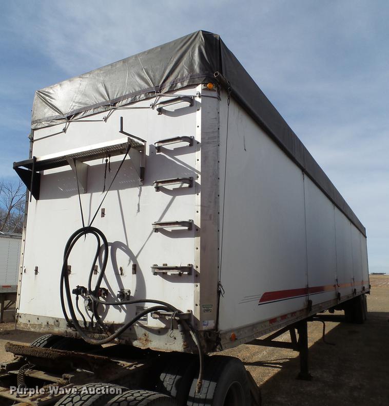 image for item BJ9790 1997 Wilkins 0K2LA22PC0SD walking floor trailer