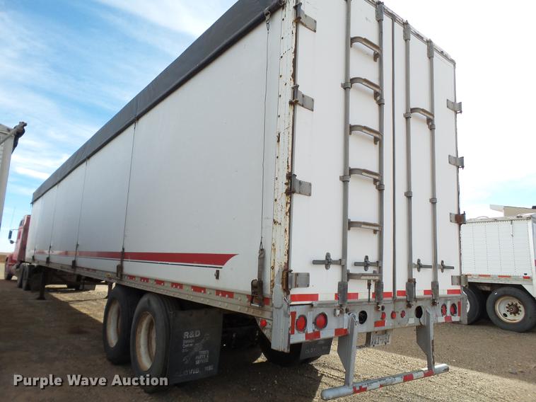 image for item BJ9790 1997 Wilkins 0K2LA22PC0SD walking floor trailer