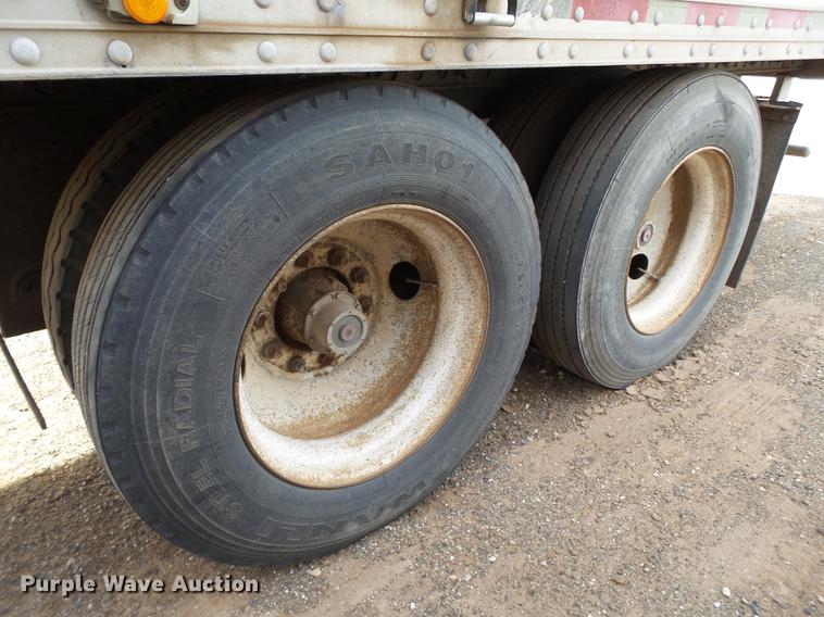 image for item BJ9790 1997 Wilkins 0K2LA22PC0SD walking floor trailer