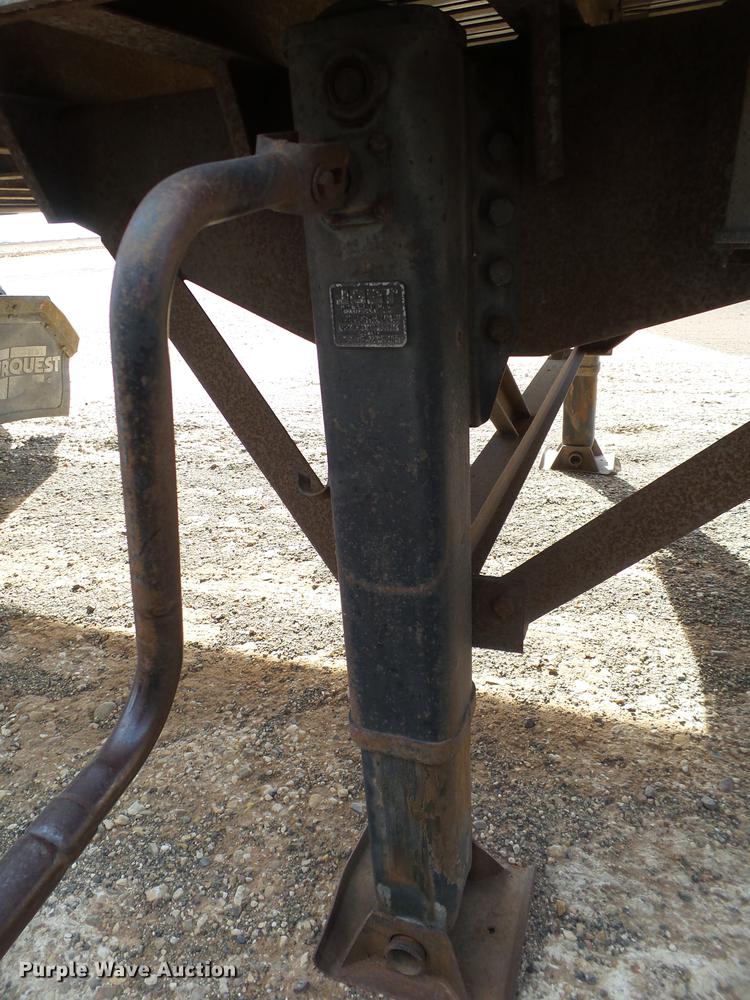 image for item BJ9790 1997 Wilkins 0K2LA22PC0SD walking floor trailer