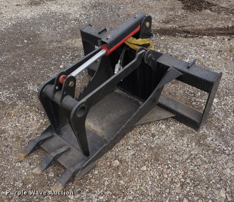 image for item DB0355 Skid steer stump grapple bucket