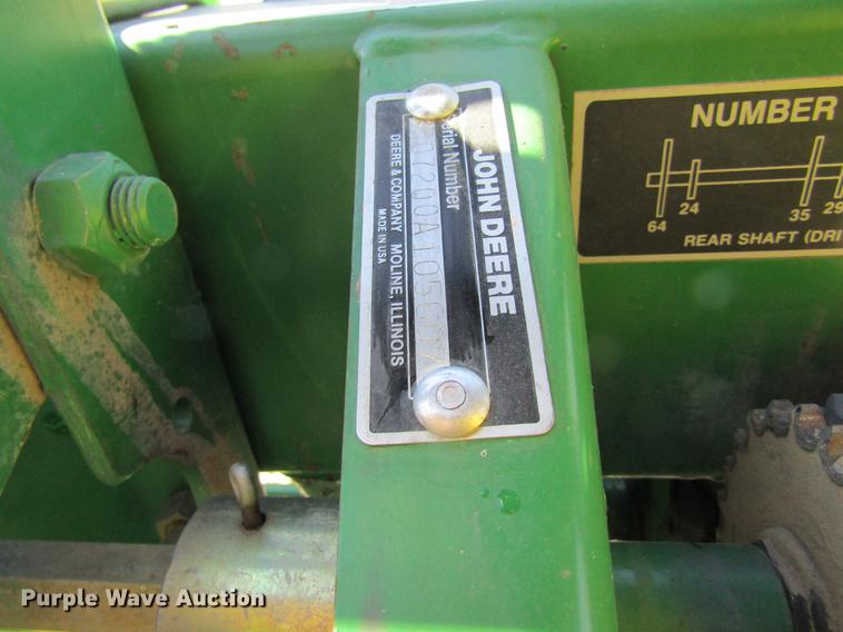 image for item DB9762 John Deere 7200 planter