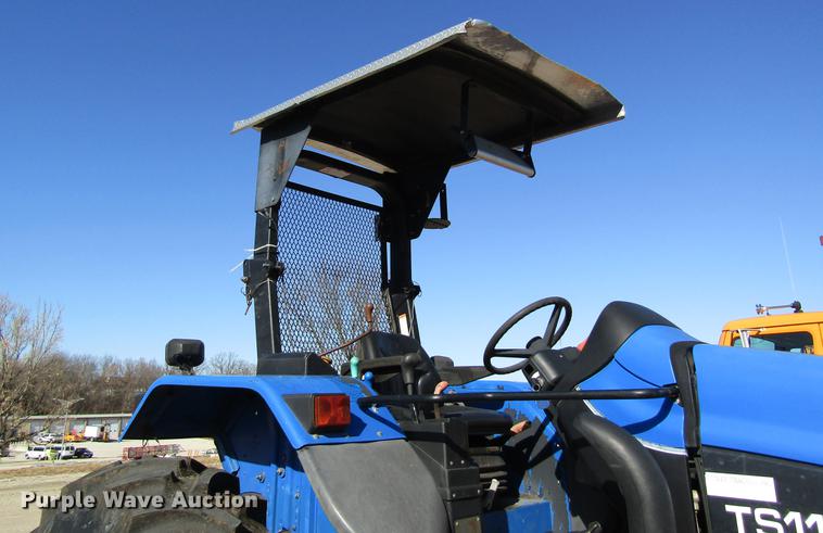 image for item DB9798 New Holland TS110 MFWD tractor